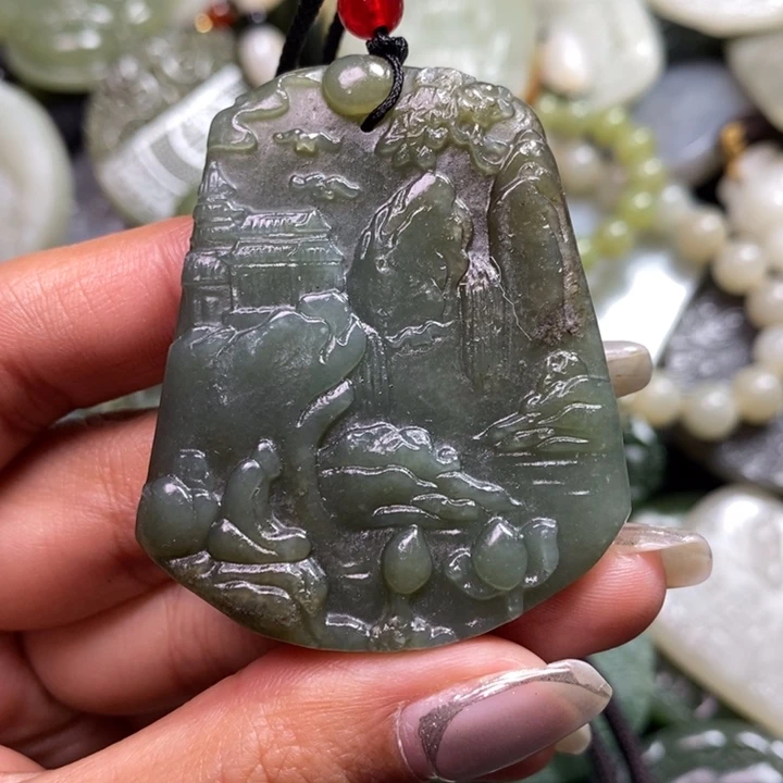 和田玉颈饰未镶嵌