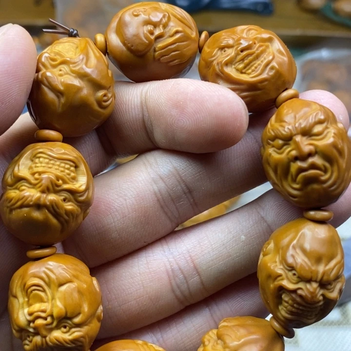 橄榄核手串/手链橄榄核雕工艺手串