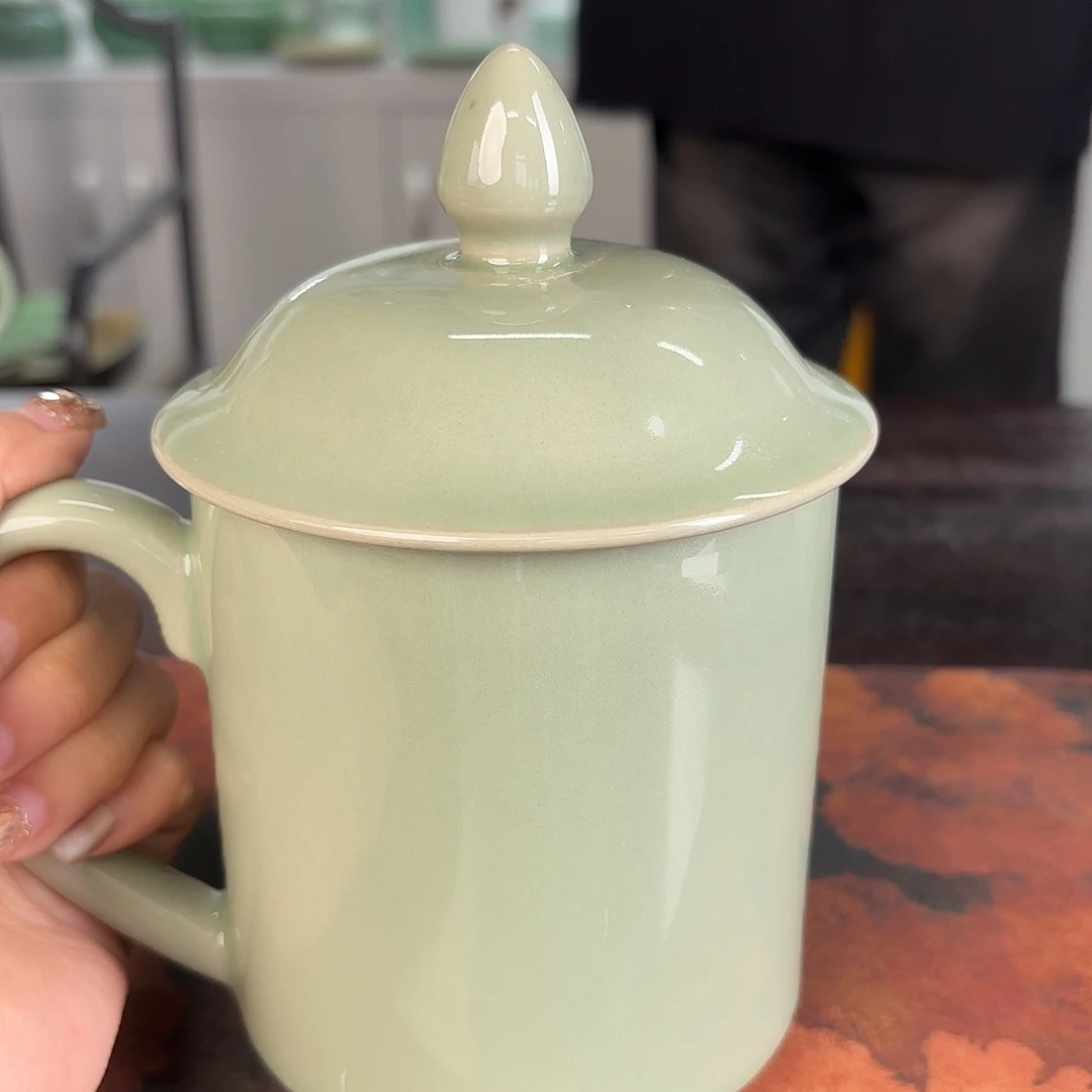 龙泉云间青瓷小米茶器