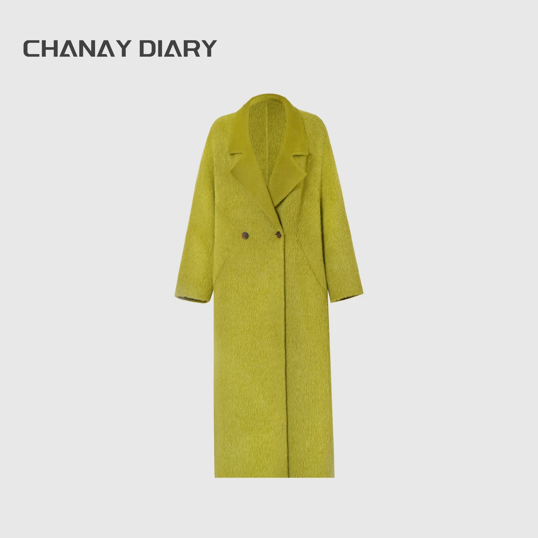 【SUli心晴】2025秋冬原创新设计师长款羊毛大衣毛呢外套