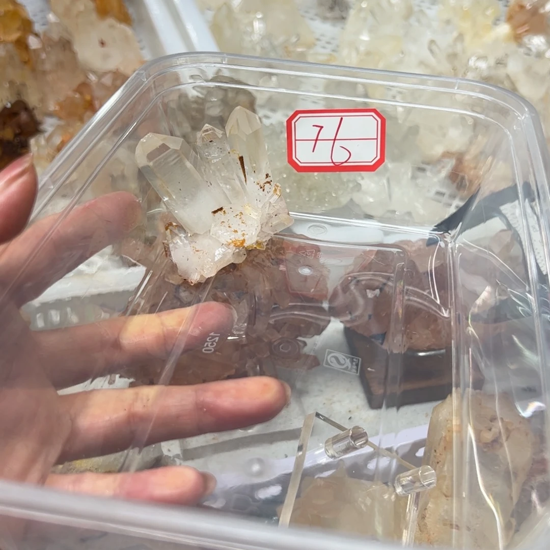 透***明未镶嵌珠宝半成品水晶