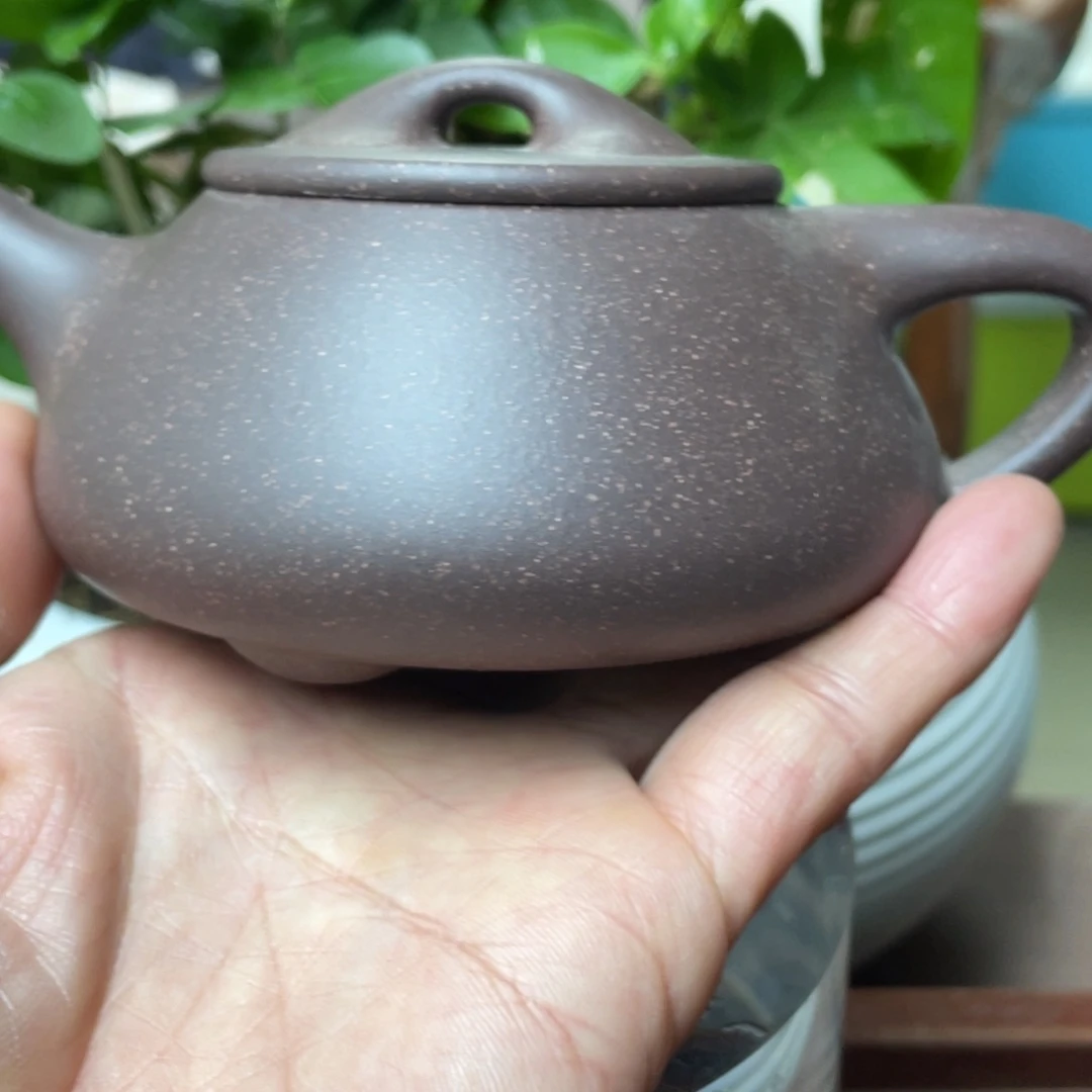 紫砂茶壶满瓢一个