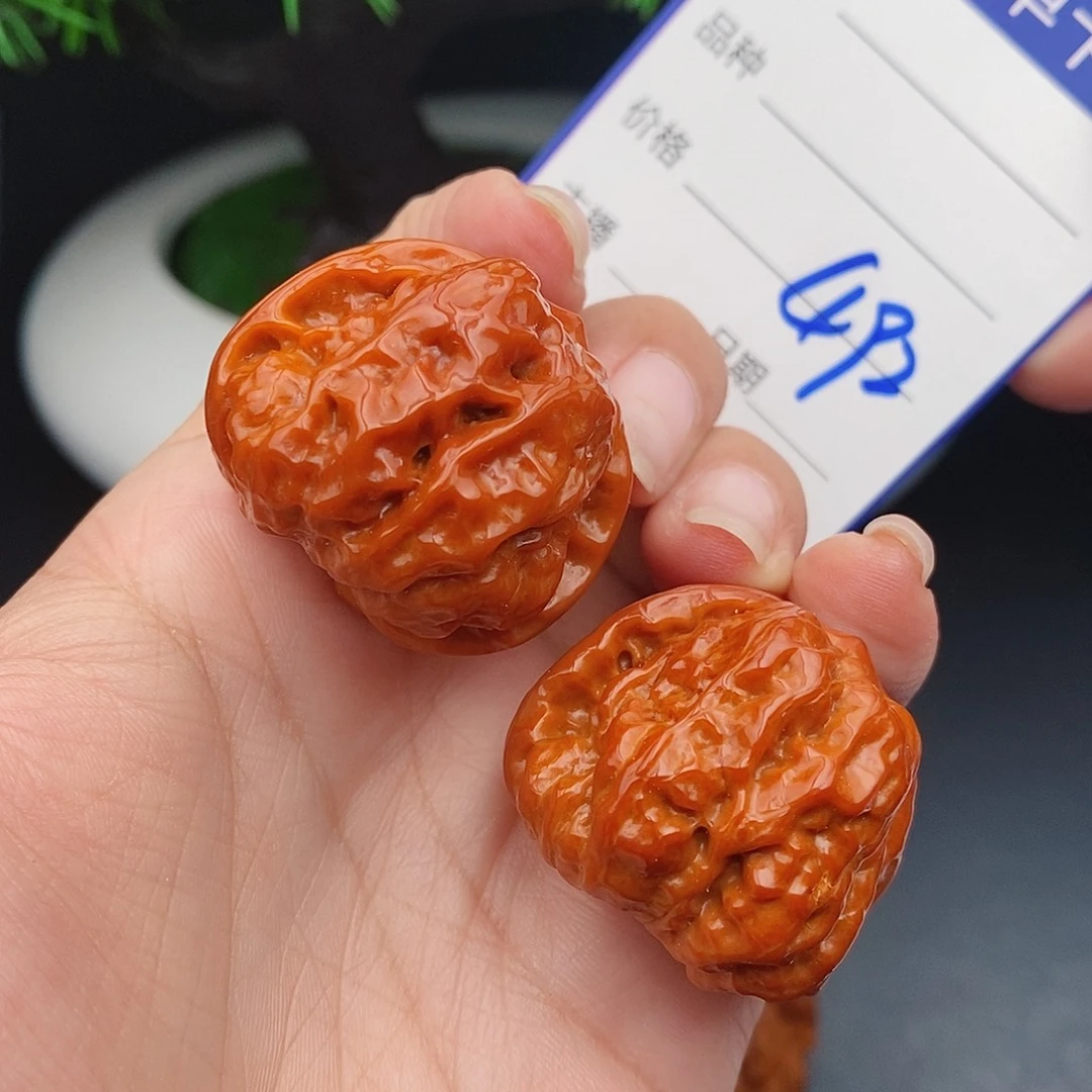 把件文玩核桃35蛤蟆头492