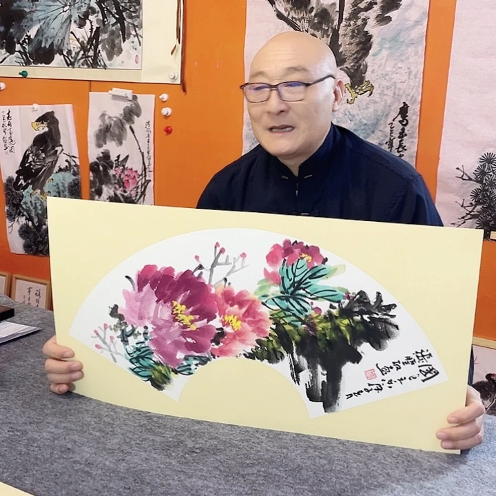 国画张圣敏先生纯手绘作品