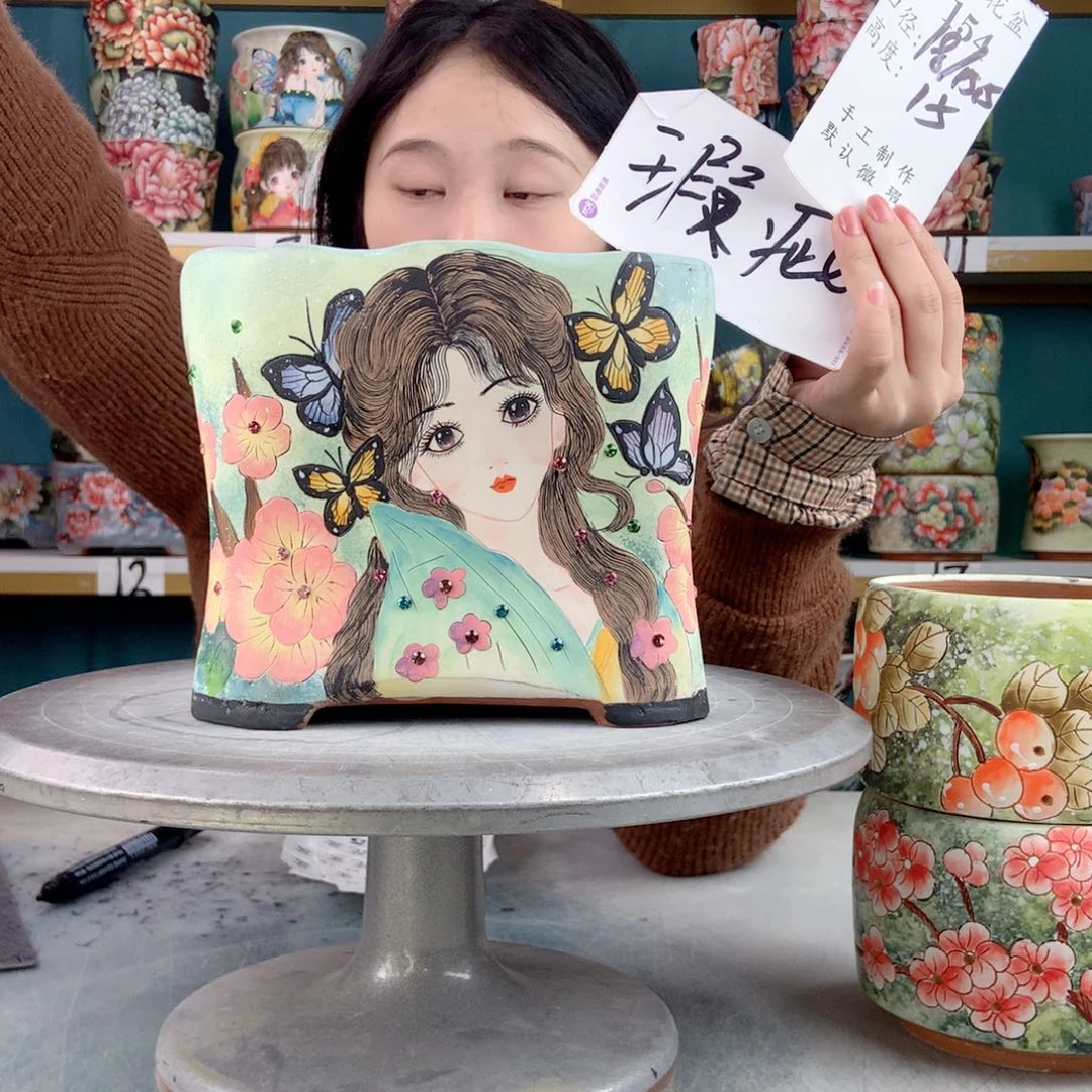 罐景德镇手工瑕疵154