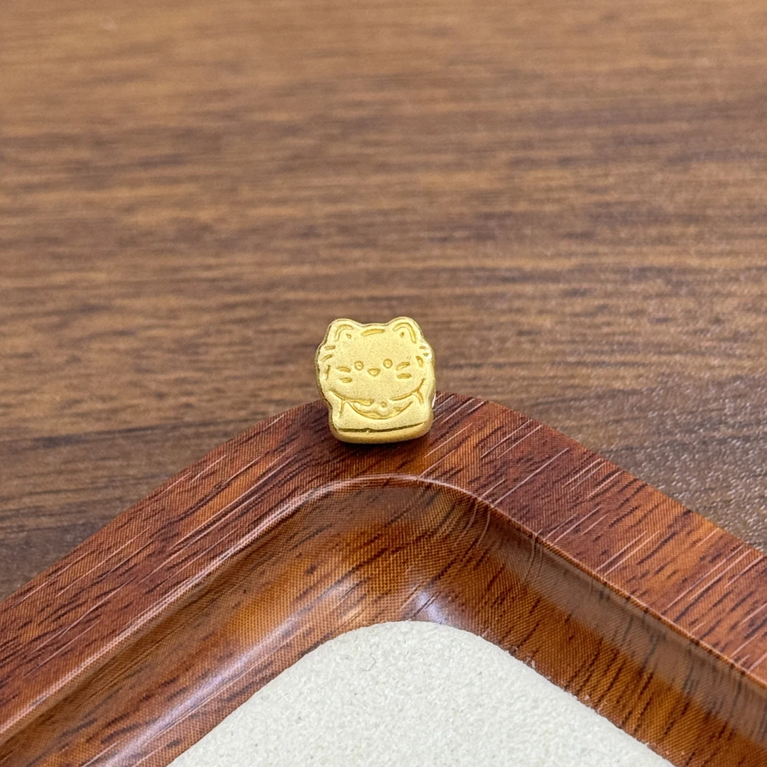 水贝黄金足金999饼干猫咪DP2150