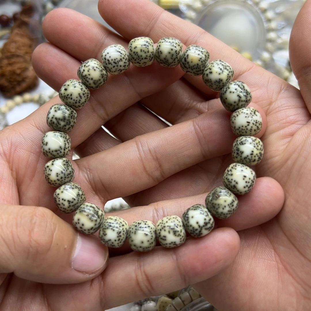星月菩提手串同枝11-10双留白福利