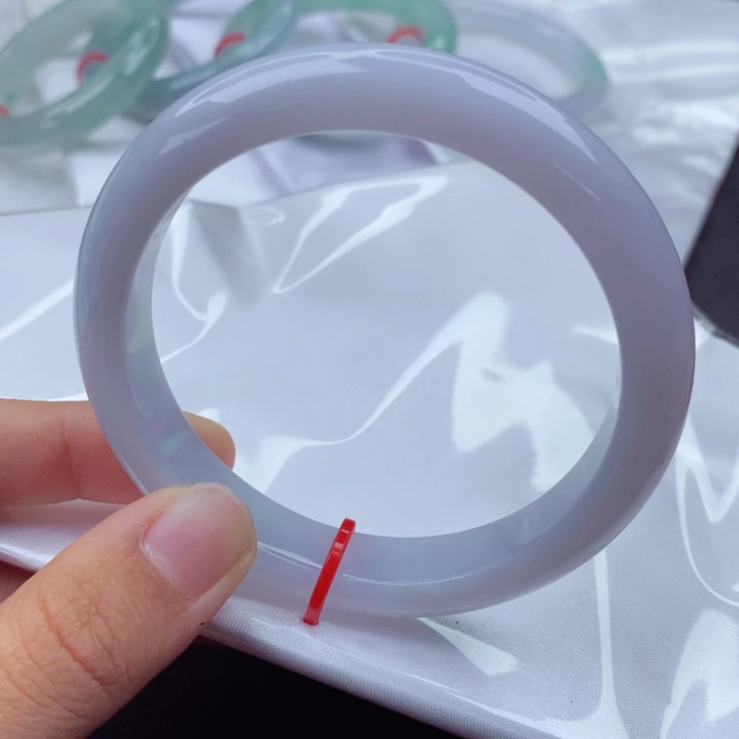 翡翠手镯未镶嵌60正圈