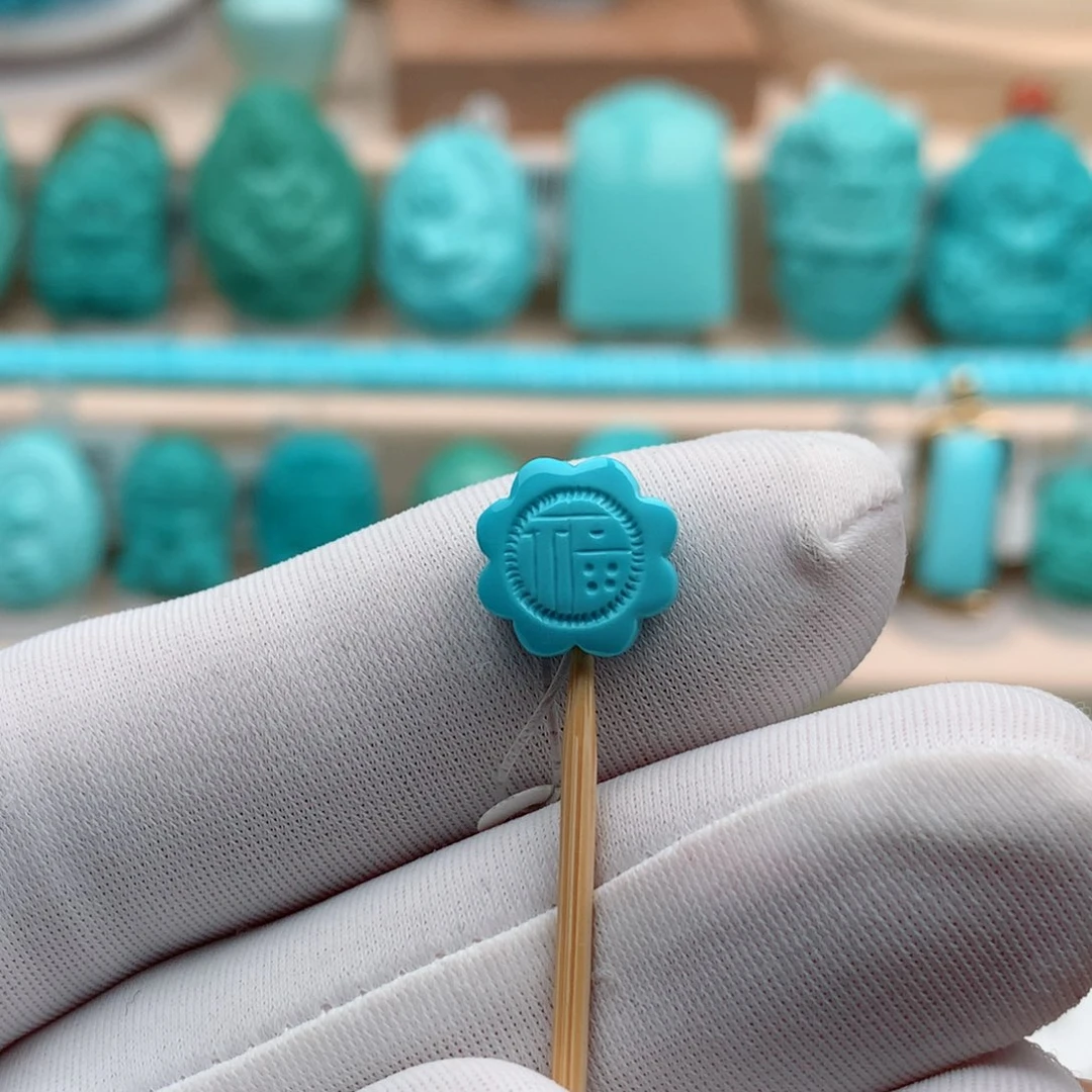 绿松石珠宝奇石未镶嵌