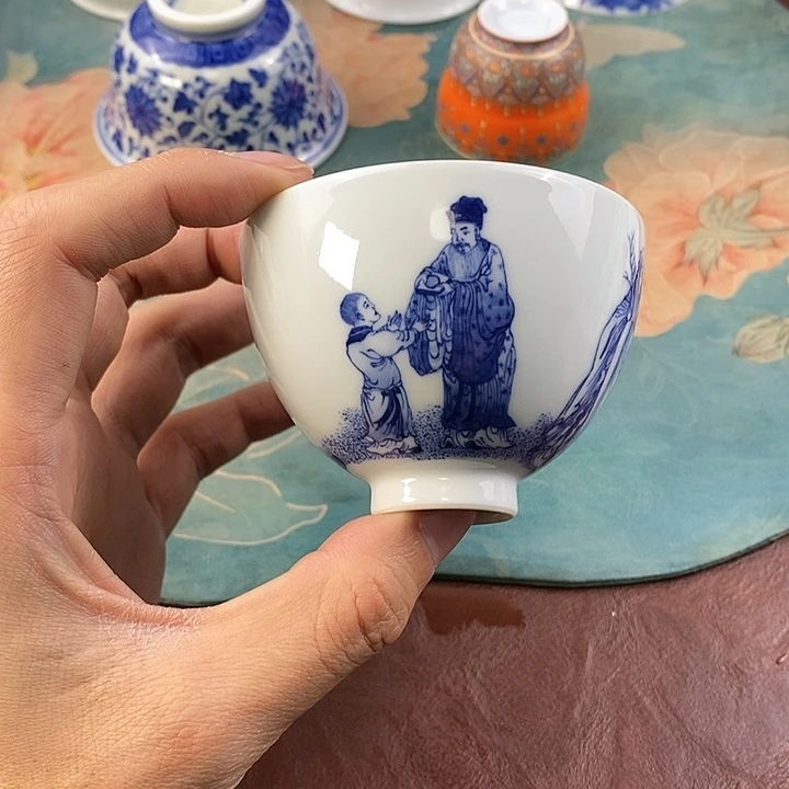 杯S****.现代景德镇全手工全手绘茶具168888
