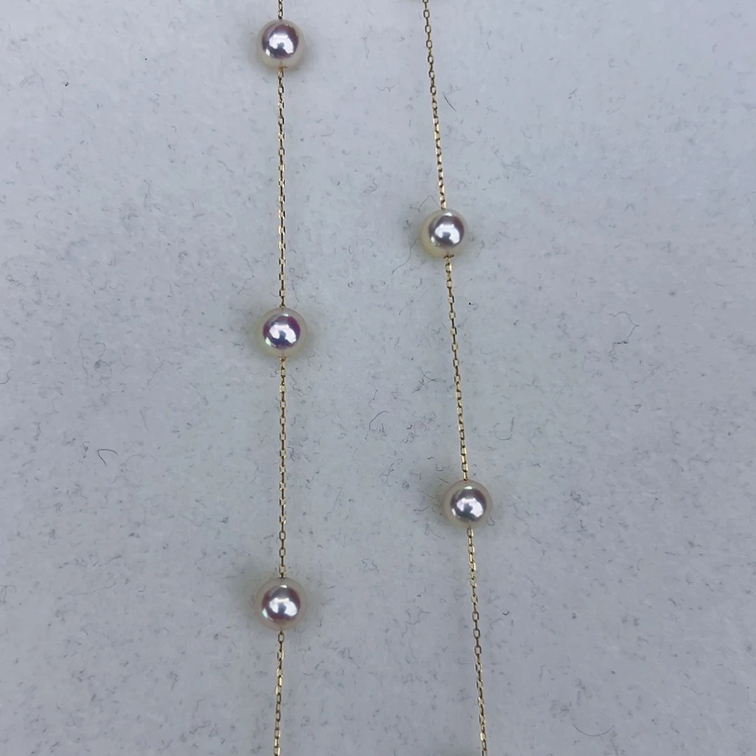 海水珍珠海水akoya设计款满天星6-7mm18s****?