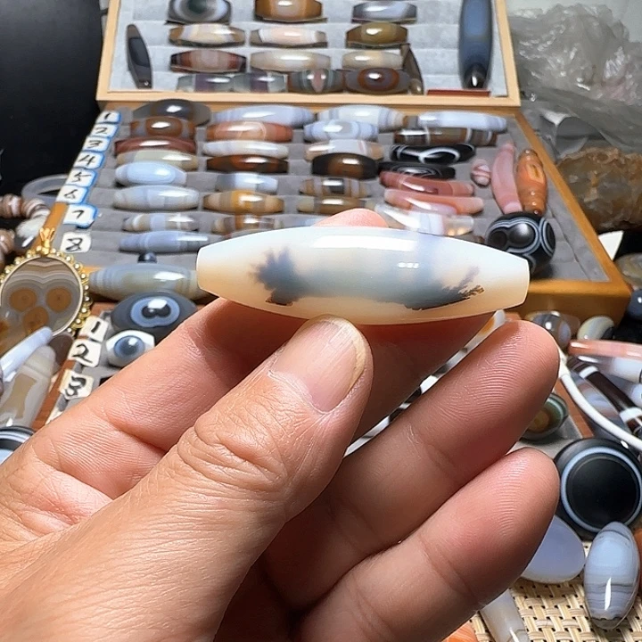 玛瑙/玉髓未镶嵌吊坠(不含链)