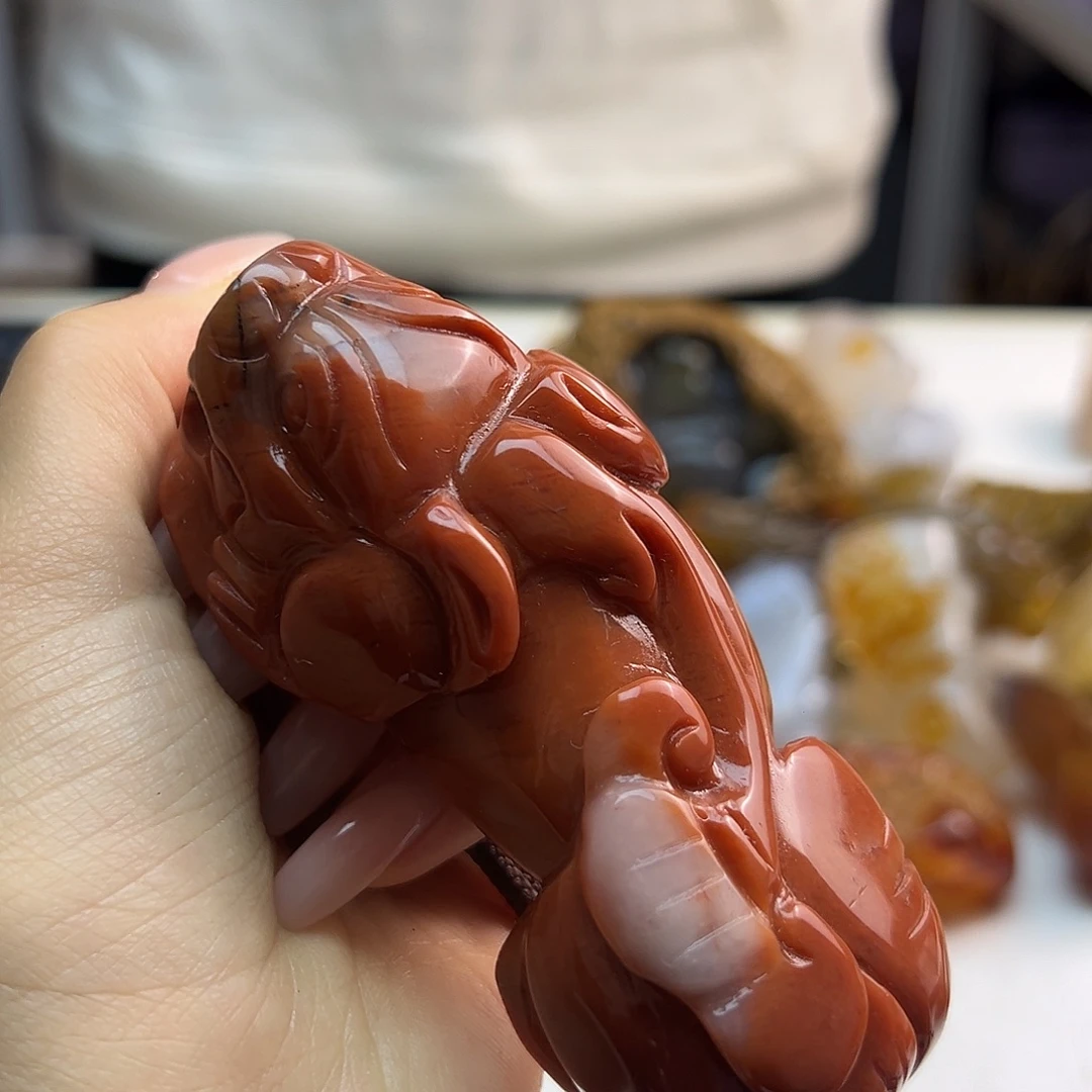 玛瑙/玉髓未镶嵌项链