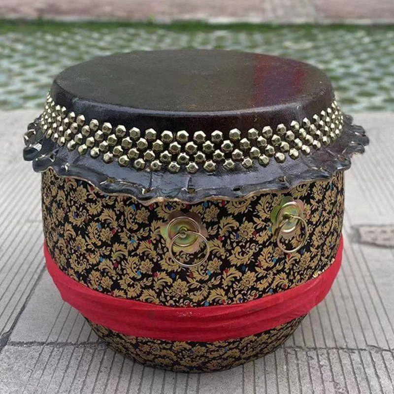 6寸8寸10寸12寸14寸16寸18寸20佛山鼓牛皮鼓儿童龙舟鼓舞狮醒狮鼓