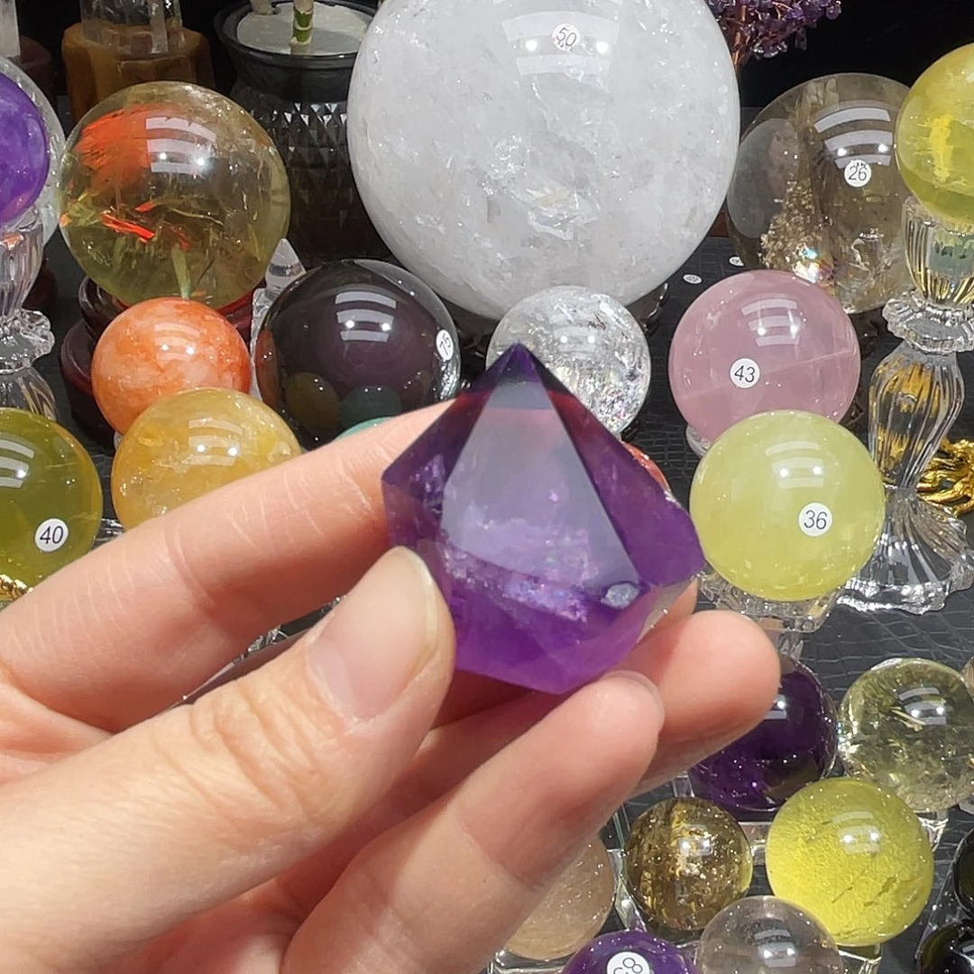 水晶珠宝半成品未镶嵌