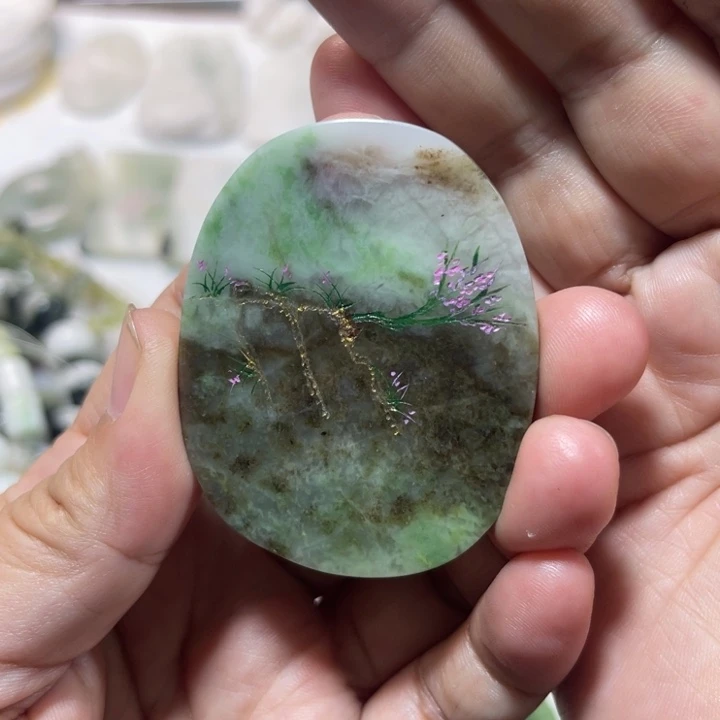 未镶嵌独山玉颈饰
