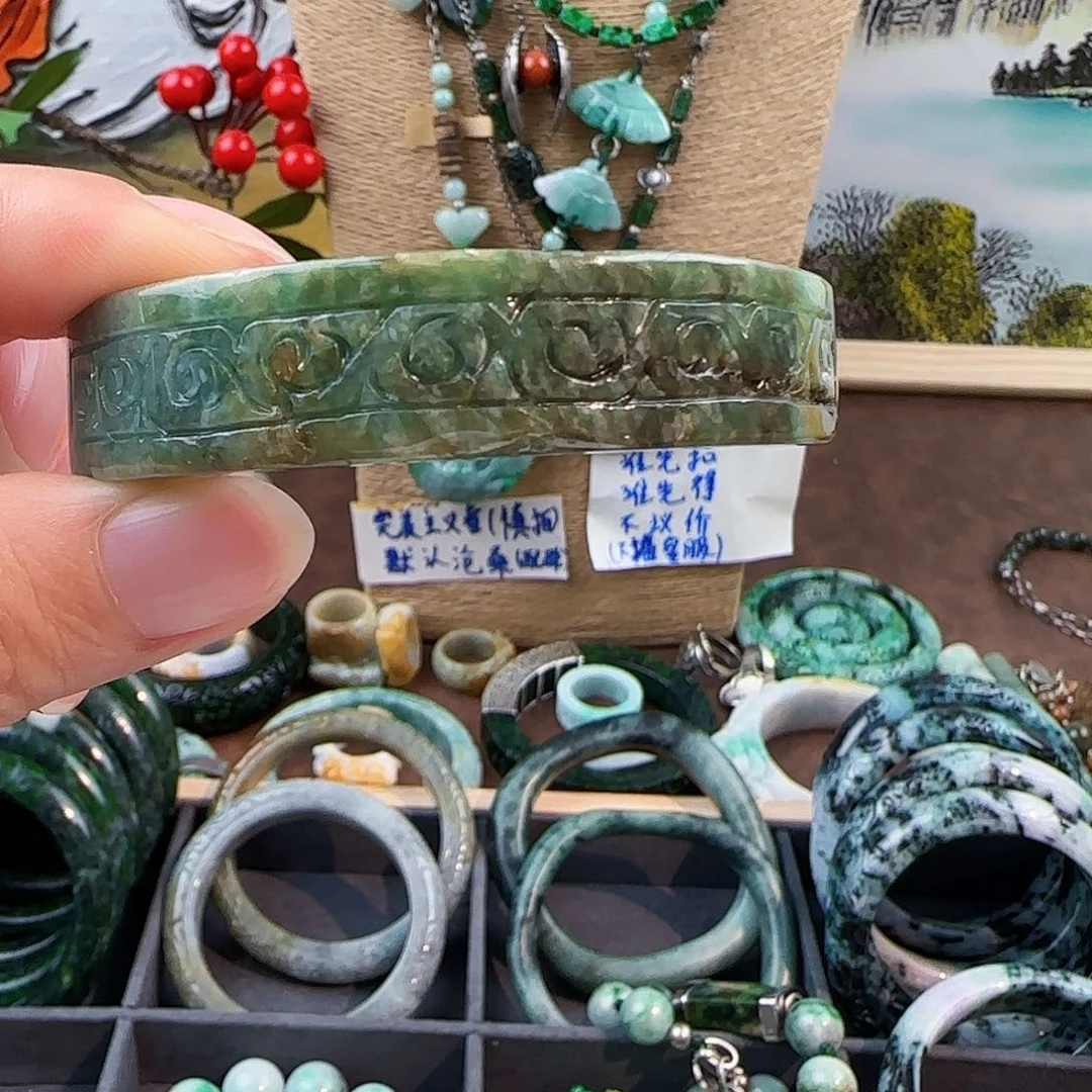 未镶嵌手链翡翠未镶嵌翡翠翡翠手串