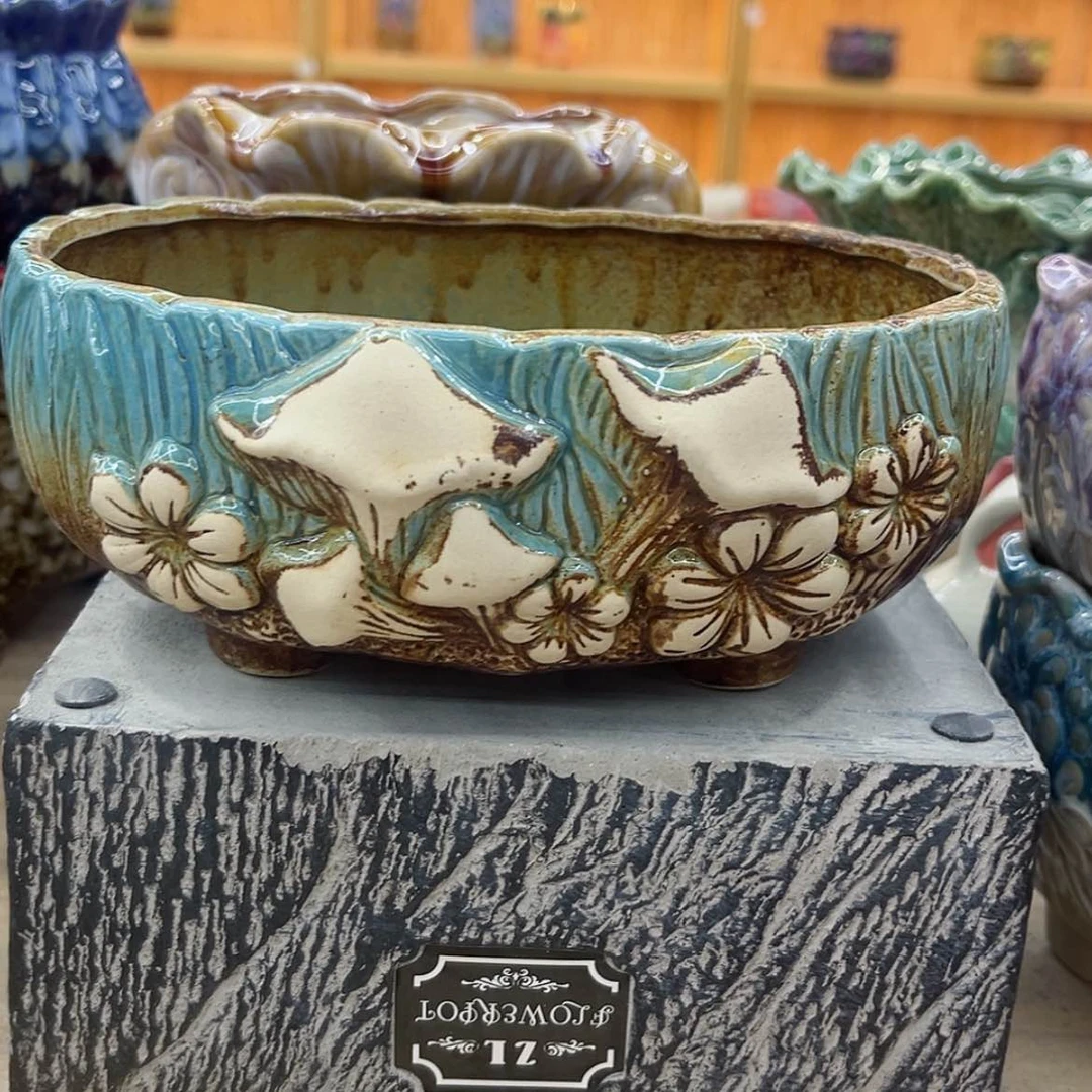 【闪购商品】陶瓷花盆