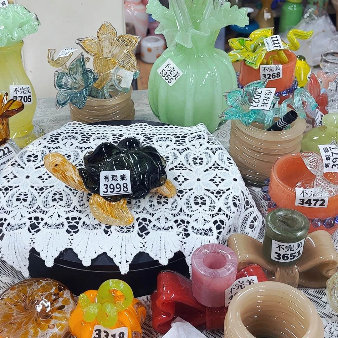 3998裂纹瑕 家悦琉璃工艺品