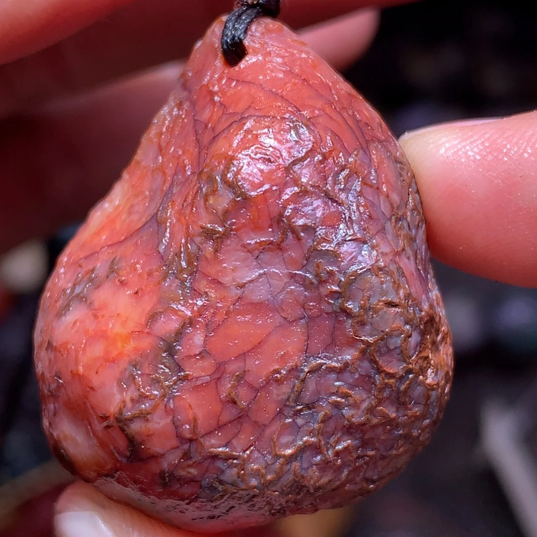 未镶嵌玛瑙/玉髓珠宝半成品