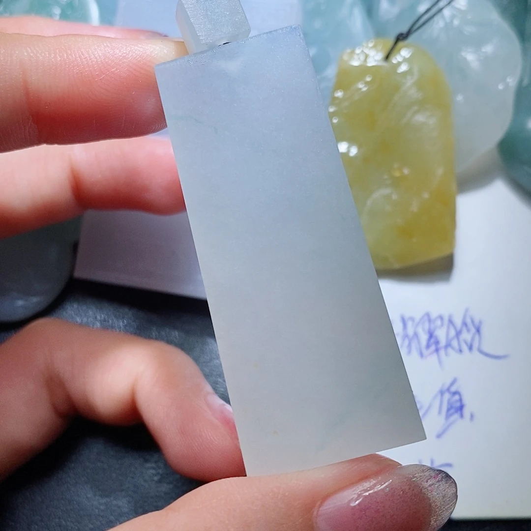 定制翡翠未镶嵌毛货付款后联系客服确认抛光