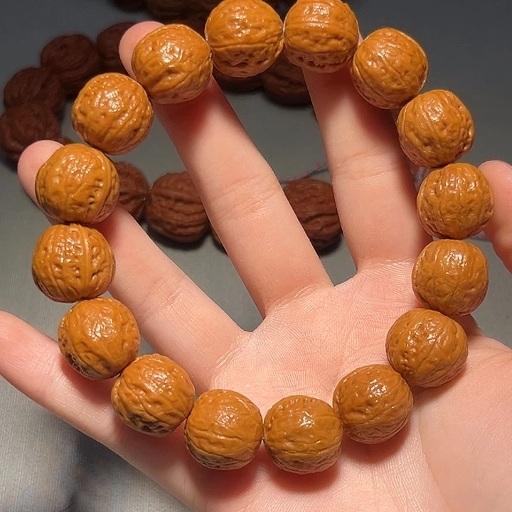 文玩核桃把件丸子手串445