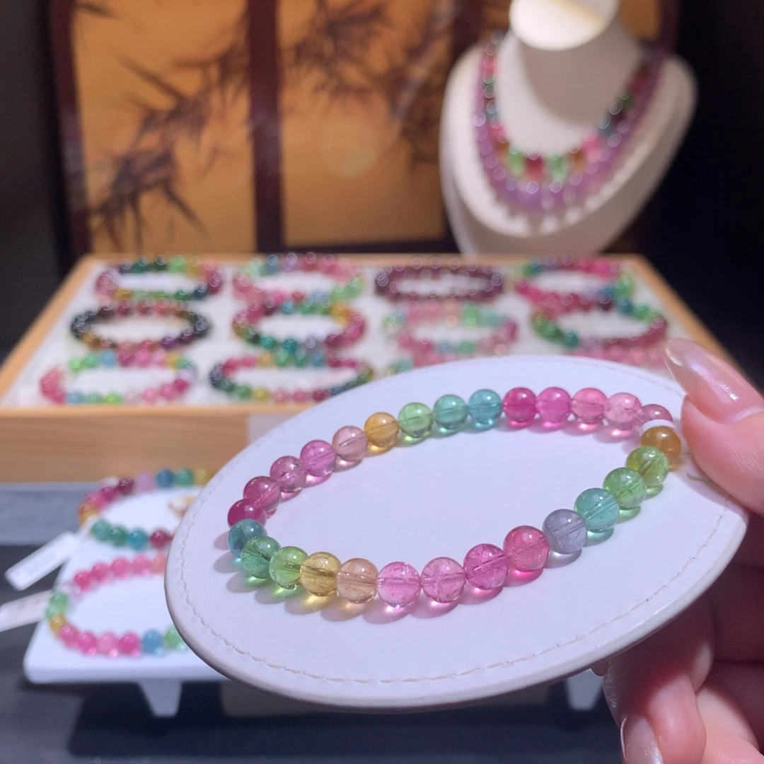 未镶嵌手链碧玺碧玺