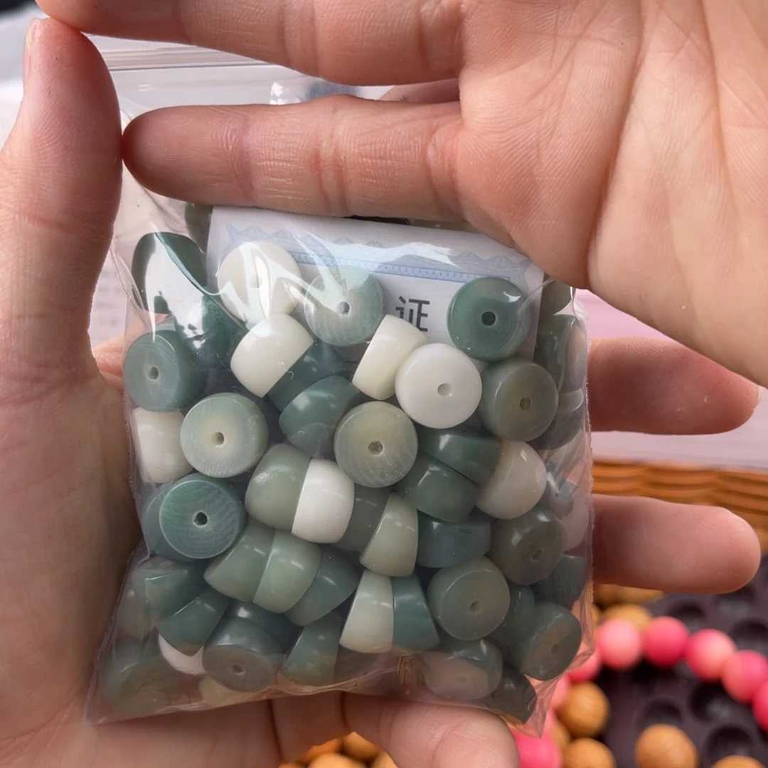 白玉菩提吊坠z 11mm/80/锅底