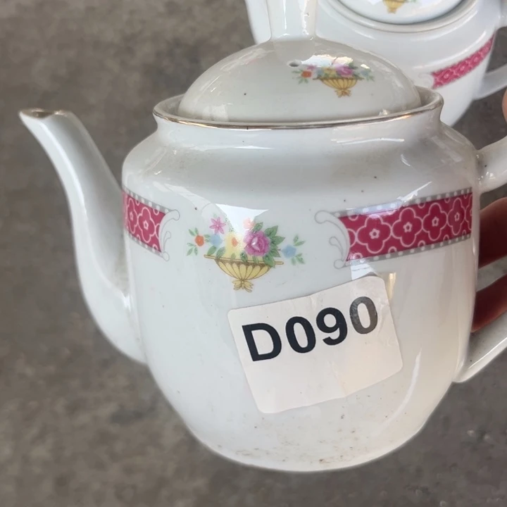 八九十年代高岭土盘碗碟有矿点D090