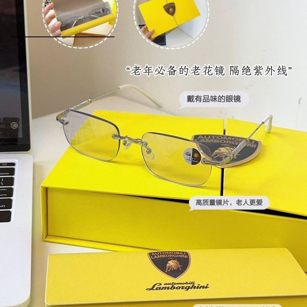Lamborghinni/兰博基尼老花眼镜正品自动变焦100%正品老花镜
