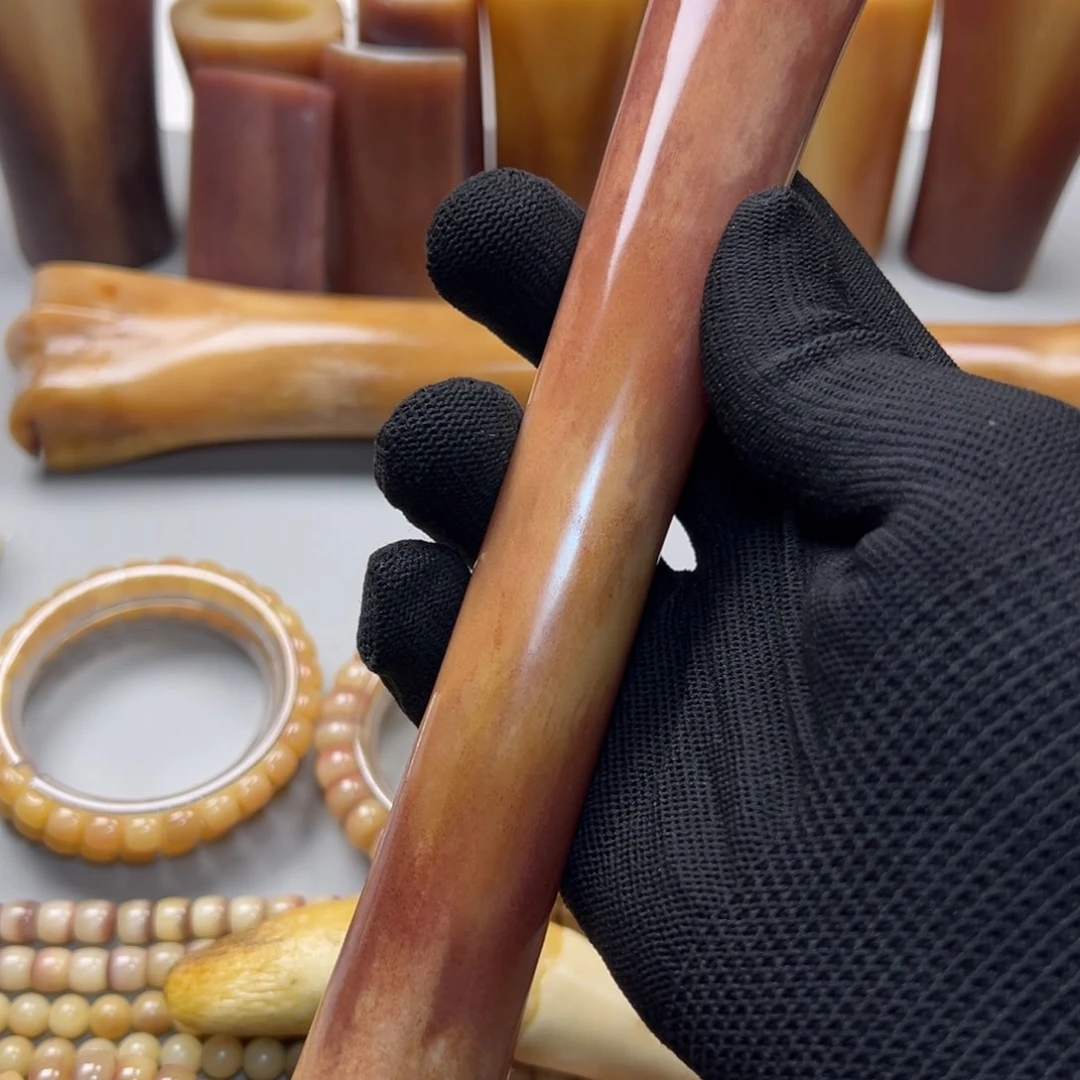 驼骨把件沉**8精品驼马骨手把件