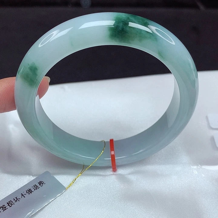 未镶嵌手镯翡翠57圈937