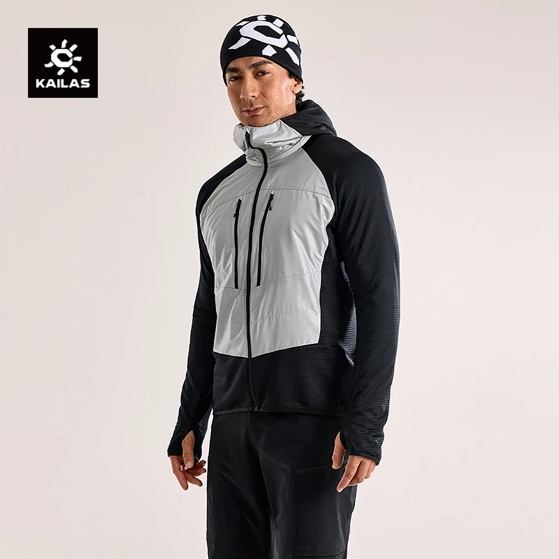 KAILAS凯乐石AR 运动保暖抓绒外套中空纱户外运动登山跑山滑雪