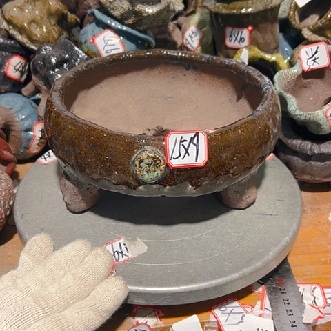 粗陶花盆制作就这样了，