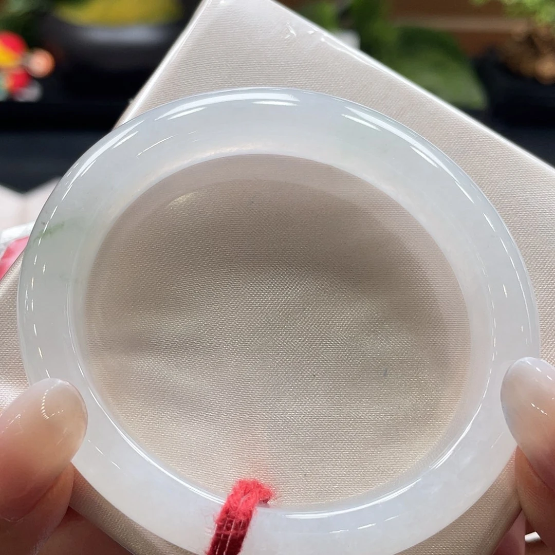 翡翠手镯未镶嵌15号55.3贵妃