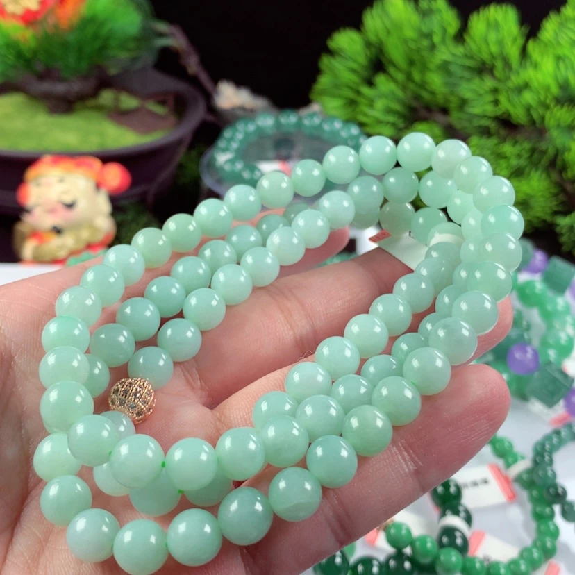 【闪购商品】翡翠毛衣链未镶嵌