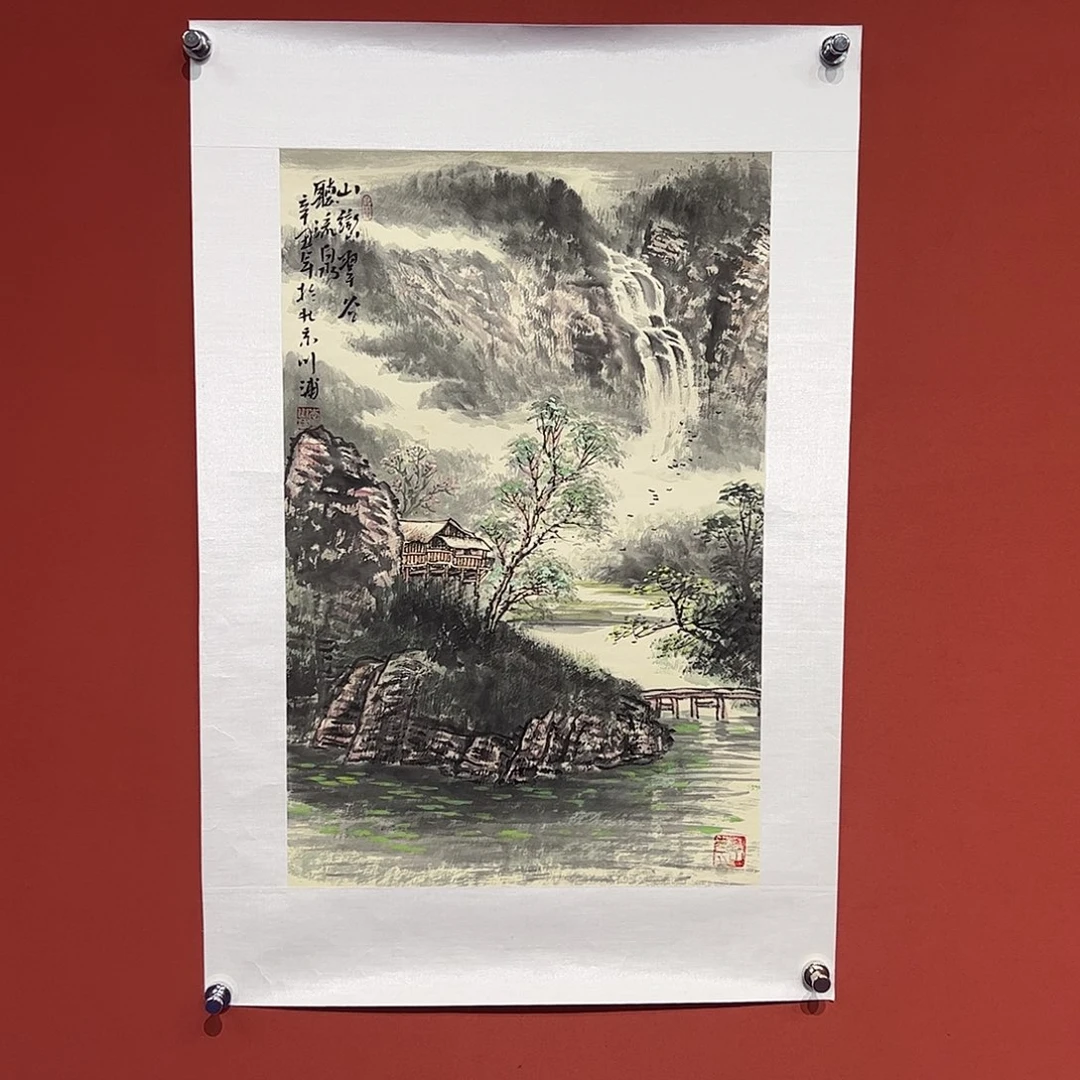 国画李川浦画家作品