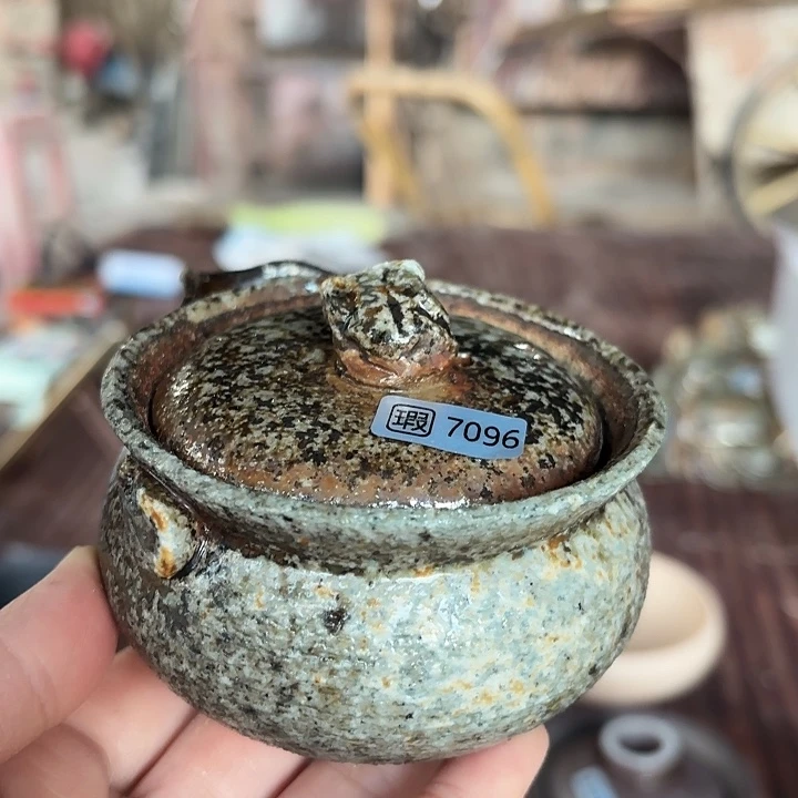 自产自销源头柴烧瑕7096