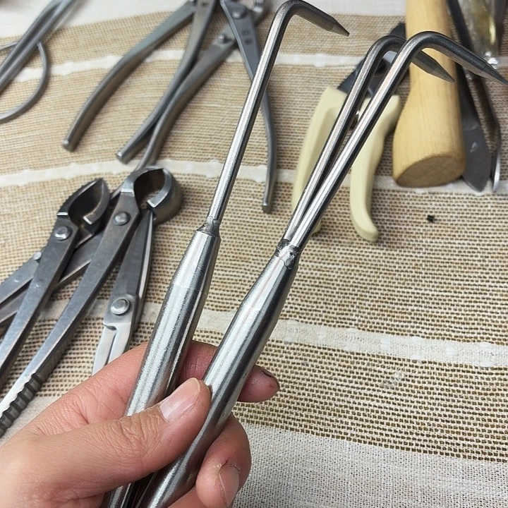 2款实心不锈钢根勾各一个