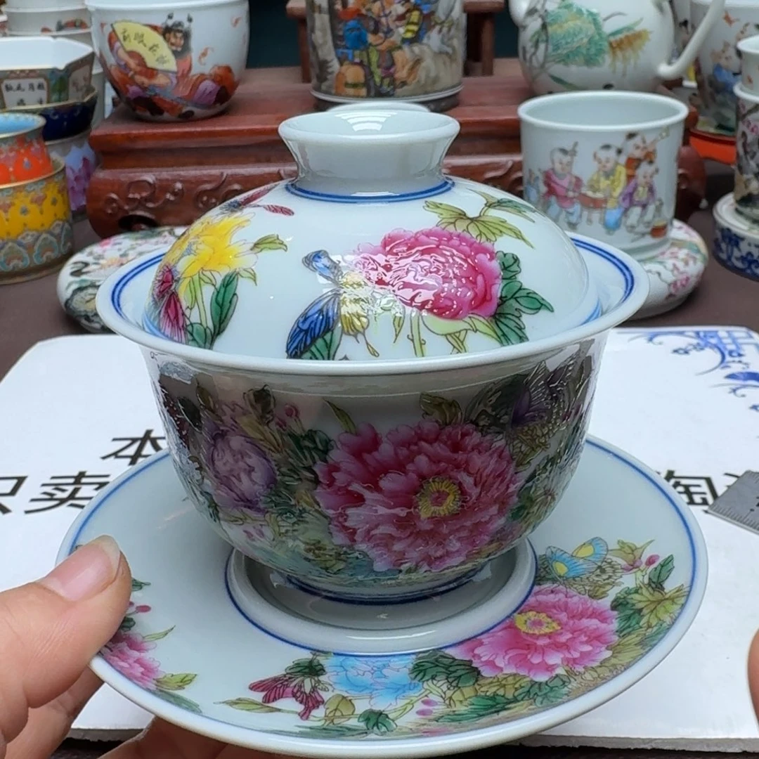 景德镇手工手绘展示