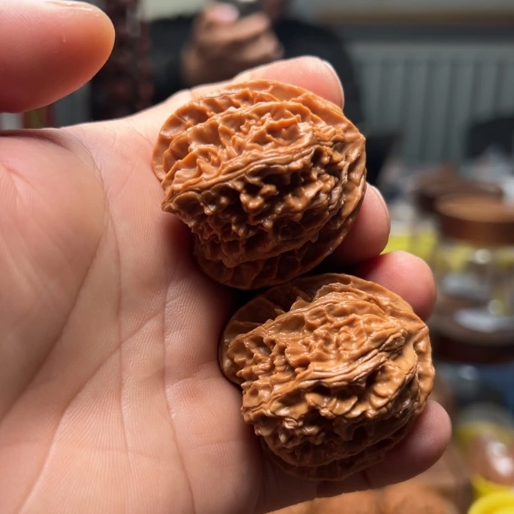 把件文玩核桃全品苹果园狮子头