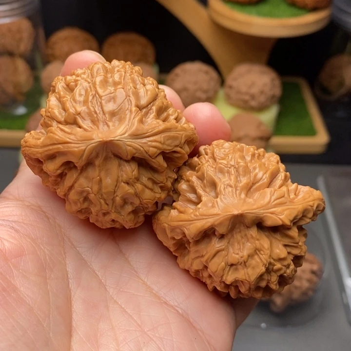 把件文玩核桃愚****)龙鼎50