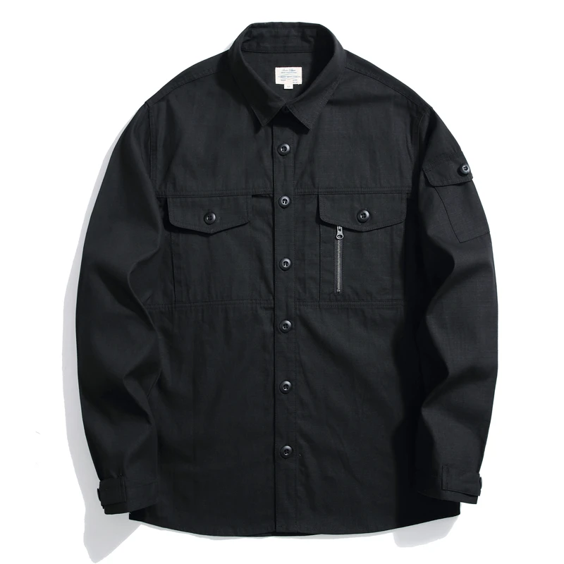 【沾酱剪标清仓老版】格纹衬衣 男士长袖 复古工装 复古休闲 合作款