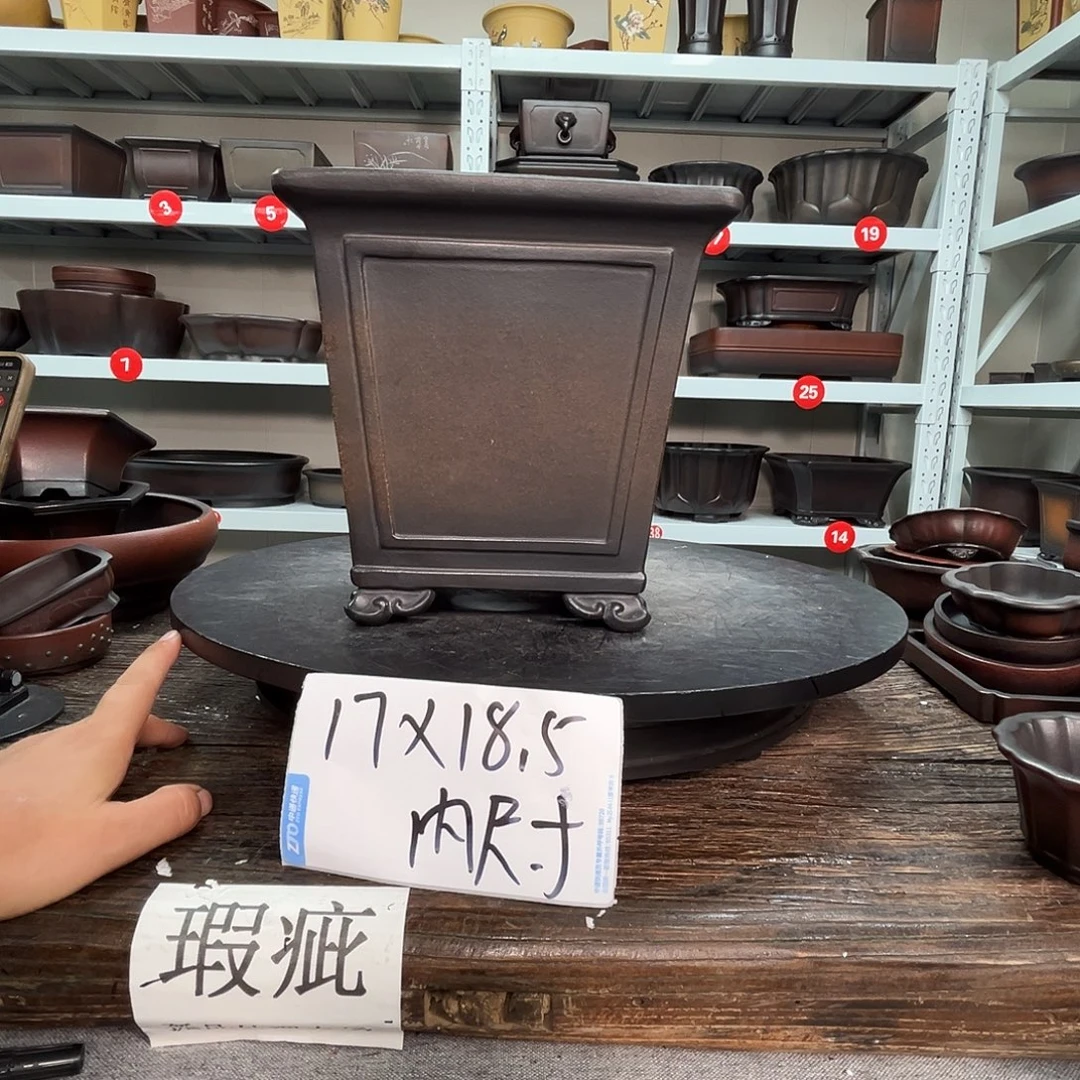 紫砂花盆宜兴紫砂29号