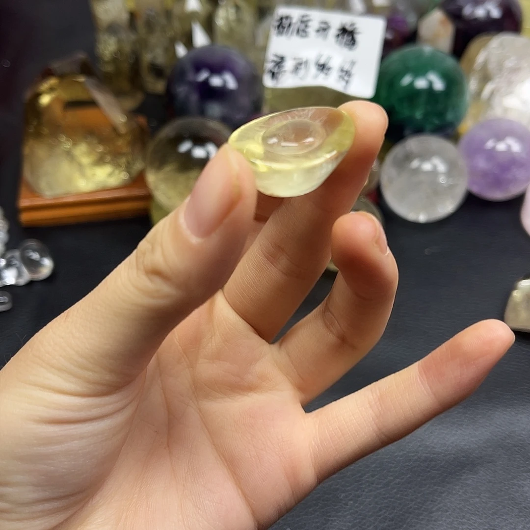珠宝半成品紫晶未镶嵌231水晶石