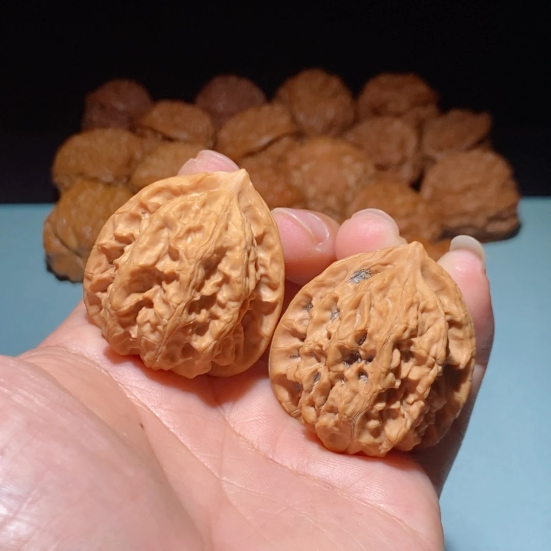 吊坠文玩核桃37尺全品梨木台