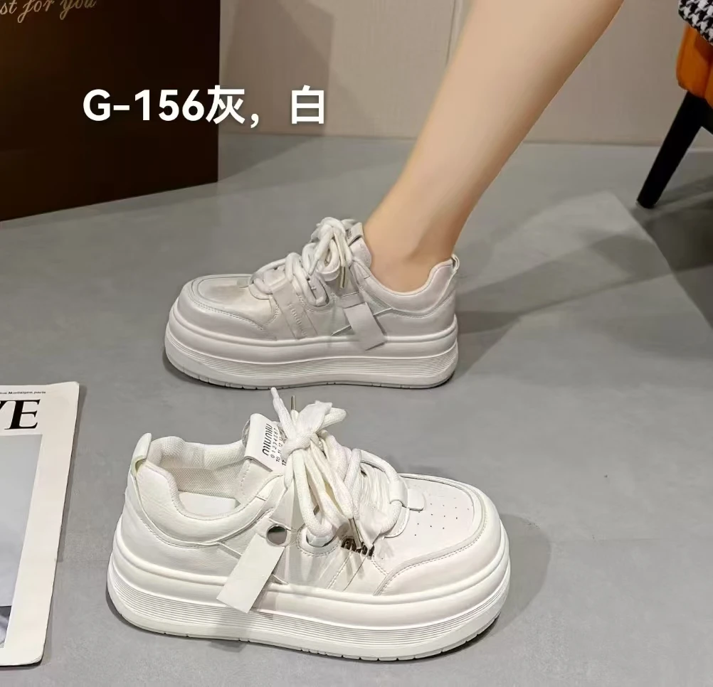 【亮一嗓专属】G-156新款厚底百搭休闲板鞋女鞋子