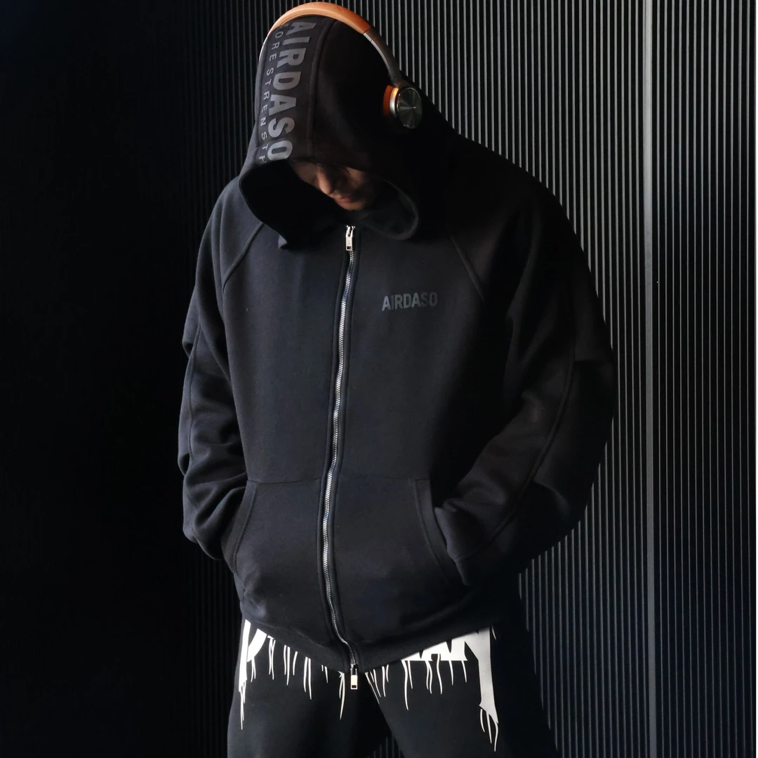 【大师兄】组合品2025新春款时尚休闲运动连帽卫衣卫裤套装