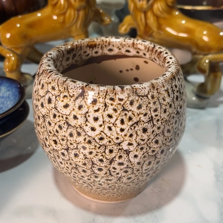 瓷片窑变款笔筒么么么么么