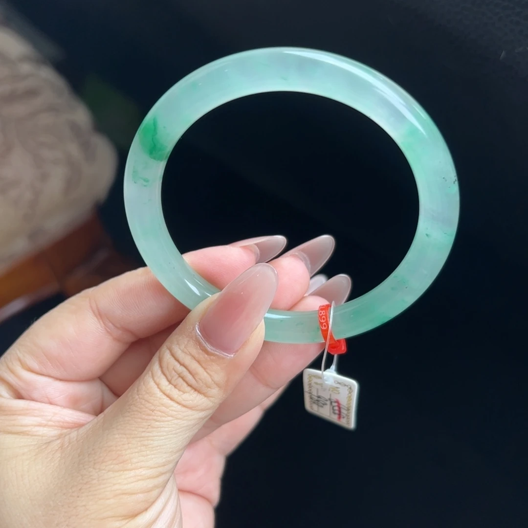 石英质玉未镶嵌手镯57.5